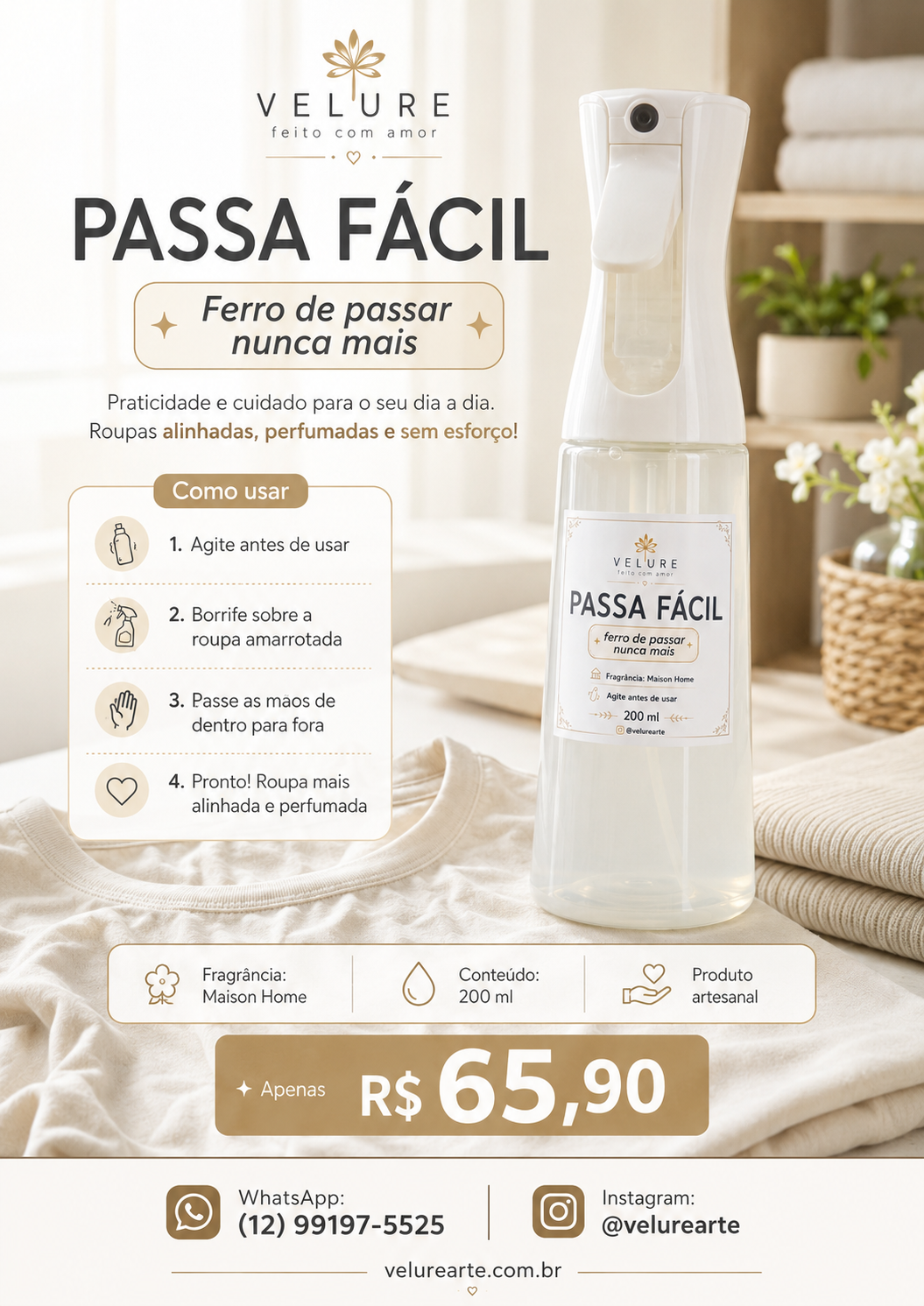 Passa Fácil — apresentação original do produto
